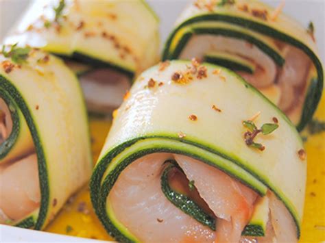 Zucchini-Wrapped Fish Fillets Recipe Epicurious