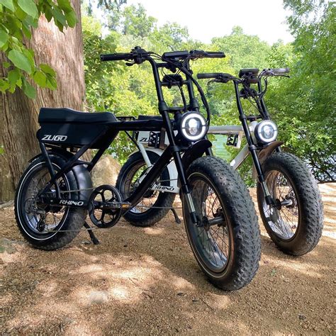 Zugo bike. Oct 3, 2023 · Electric fat bike Rhino is available in two battery variants, Standard :15.6Ah (750 Wh) 30-60 Miles Long Range : 21Ah (1 kWh) 50-80 Miles (+$400). Features, specifications, price, picture gallery and reviews of ZuGo Rhino Bicycle. 