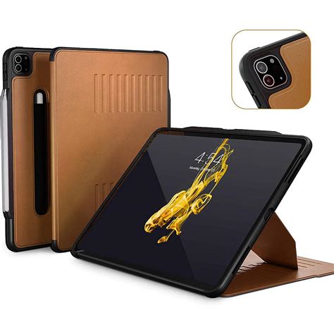 These plastics, thermoplastic polyurethane (TPU) and polycarbonate (PC), are incredibly durable and help make this iPad Pro 12.9 case able to withstand even the most severe impacts. And, for added protection, there are bumpers on the edges of this case that offer amazing shock absorption.. 