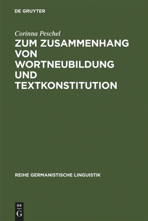 Zum zusammenhang zwischen wortneubildung und textkonstitution. - Handbook on the construction and interpretation of the laws 1911.
