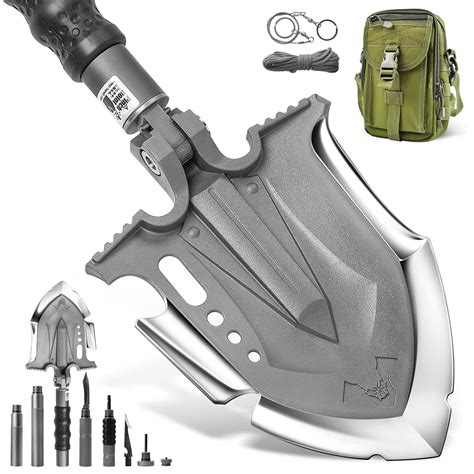 Zune Lotoo Survival Shovel Multitool 28 in 1 Luxury Kit, …