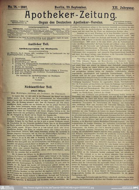 Zur bedeutung der pharmazeuten albert hilger (1839 1905) und theodor paul (1862 1928) als lebensmittelchemiker. - Il manuale degli appassionati di radio.