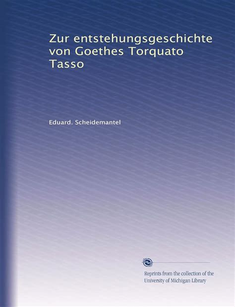 Zur entstehungsgeschichte von goethes torquato tasso. - Chemical principles 5th edition instructor solutions manual.rtf.