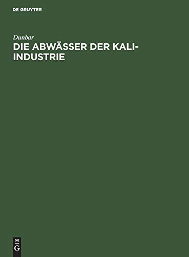 Zur frage der unterirdischen abwässerversenkung in der kali industrie. - Conceptual cost estimating manual john s page.