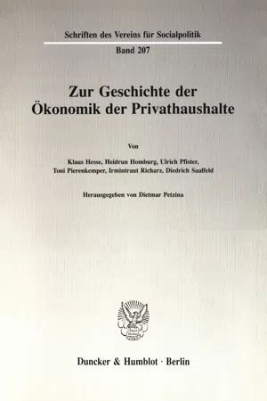 Zur geschichte der ökomomik der privathaushalte. - The handbook of early stuttering intervention by mark onslow.