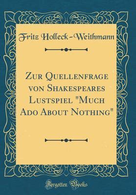 Zur quellenfrage von shakespeares lustspiel much ado about nothing. - Creative sequencing techniques for music production a practical guide to pro tools logic digital performer.