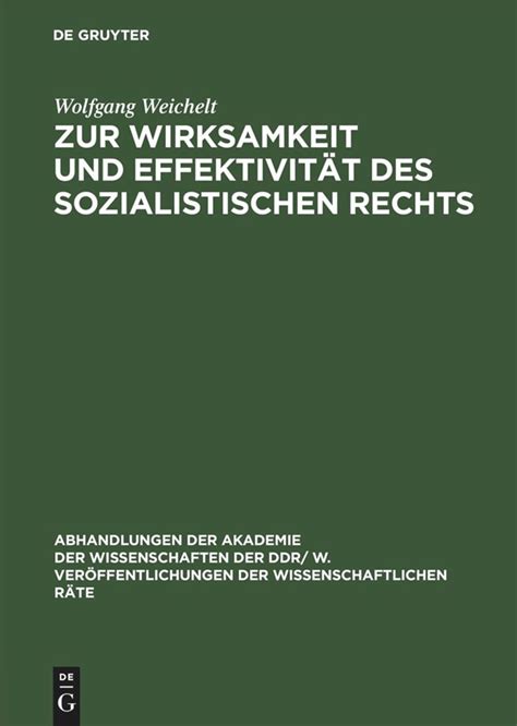 Zur wirksamkeit und effektivität des sozialistischen rechts. - Schuberts instrumentalmusik ein hörerleitfaden zum freischalten der masters series no 19.