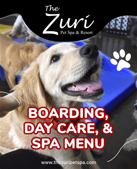 Zuri pet spa. The Zuri Pet Spa and resort, was a very relaxed and fun place to work. A typical day at work would be, taking the dogs out to go to the bathroom, making sure all the parents of the animals were happy with their stay, make sure the payments were being made, i also did some bathing. 