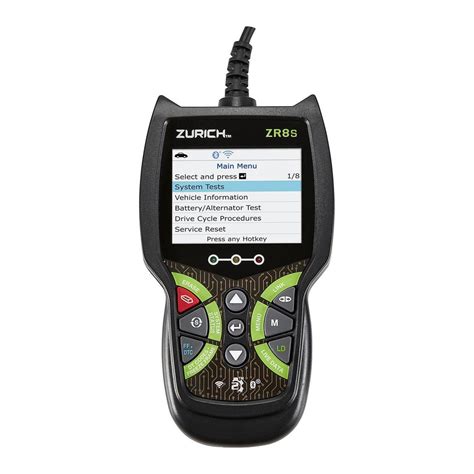 Zurich zr8s obd2 code reader. Things To Know About Zurich zr8s obd2 code reader. 