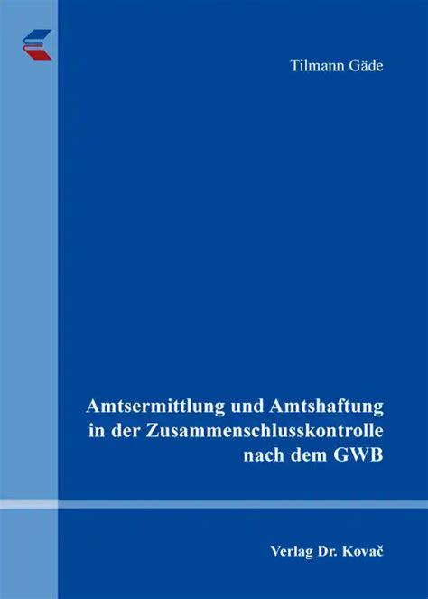 Zusammenschlusskontrolle in rechtsdogmatischer und wettbewerbspolitischer sicht. - Commercial general liability coverage guide 11th edition.