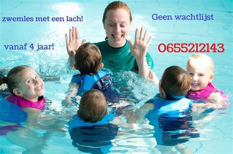 Zwemles met video feedback