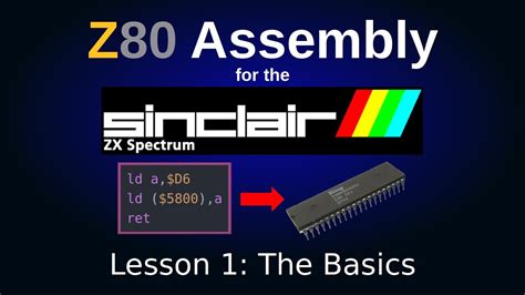 Zx spectrum assembly language.  These BASIC programs are designed to run ...