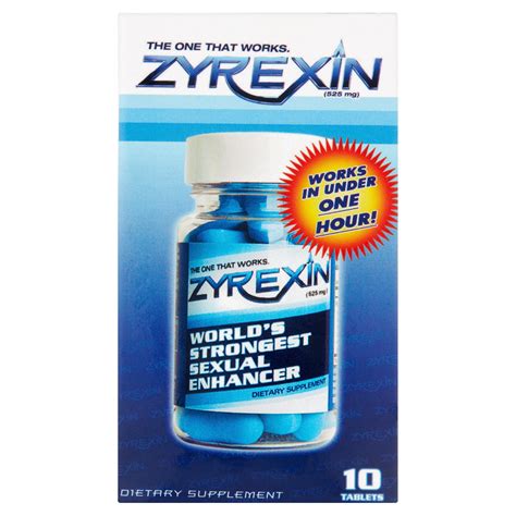 Zyrexin walmart. Dec 8, 2021 · On Dec. 8, 2021, the FDA warned consumers not to purchase or use nine potentially dangerous sexual enhancement products available for purchase from Walmart.com. The FDA will continue to alert the ... 