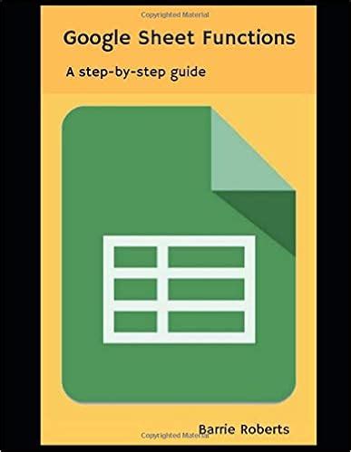 _PDF_ Google Sheet Functions A stepbystep guide