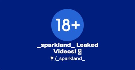 _Sparkland_ Leaked 🍆 +18
