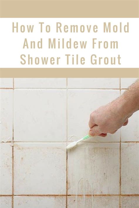 A Simple Way Toremove Mold From Tile Joints In Bathroom?