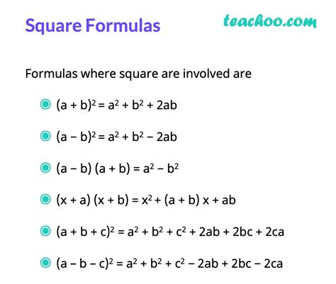 A 2 B 2 Formula Formula Steps To B 2 Math - B 2 Math