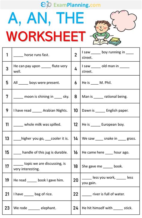 A An The Worksheets Grammarbank A An Worksheet - A An Worksheet
