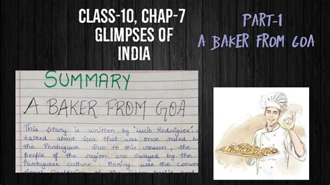 A Baker From Goa Summary