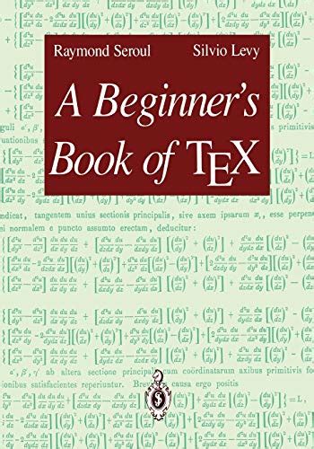A Beginners Book Of Tex
