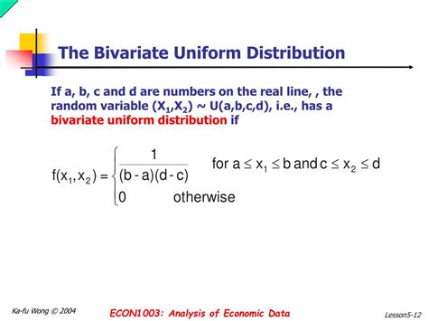 A Bivariate Uniform Distribution Springerlink