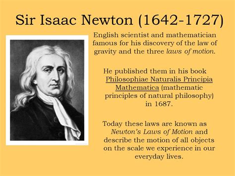 a brief biography of sir isaac newton