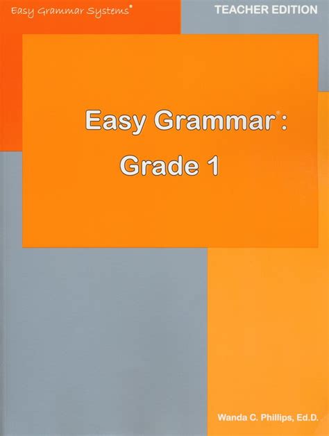 A Brighter Child Easy Grammar Grade 1 Teacher Grammar For Grade 1 - Grammar For Grade 1