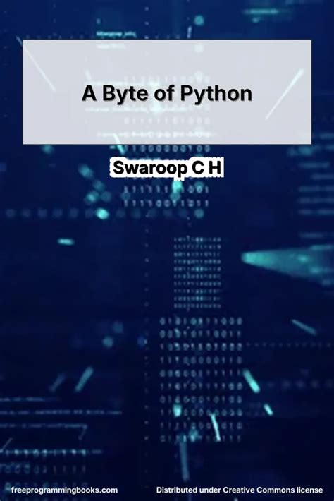 A Byte Of Python Swaroop Ch