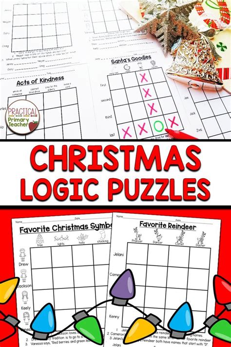 A Christmas Bungle Logic Puzzle Daydreampuzzles Com Holiday Logic Puzzles Printable - Holiday Logic Puzzles Printable