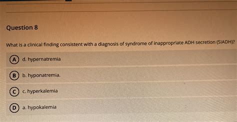 A Clinical Finding Consistent With A Hypoglycemic Reaction Is