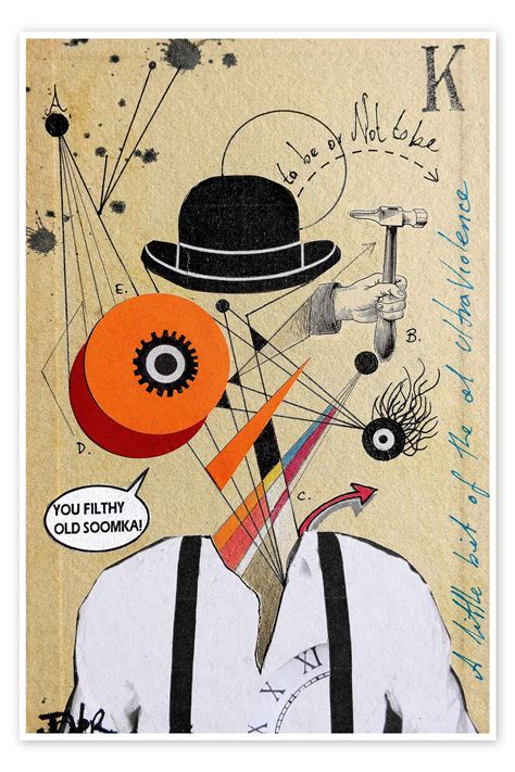 A Clockwork Orange Painting