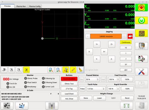 a complete THC/plasma config for any hardware - LinuxCNC