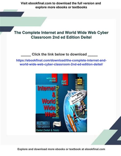 A Complete To Internet And Web Programming By Deven N Shah