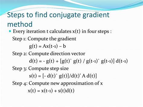 A Conjugate Gradient Algorithm For Analysis Of Variance