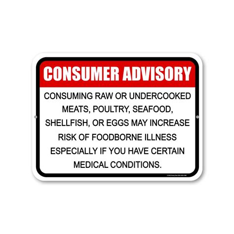 A Consumer Advisory Is Required When Serving