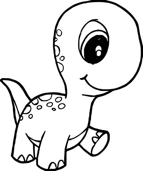A Cute Dinosaur Coloring Pages Free Printable Coloring Printable Cute Dinosaur Coloring Pages - Printable Cute Dinosaur Coloring Pages