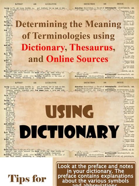 A Dictionary Of Sources Of Tolkien