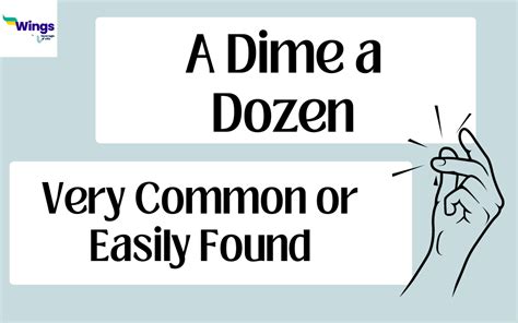 A Dime A Dozen