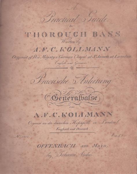 a f c kollmann s quarterly musical register 1812