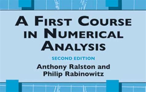 A First Course In Numerical Methods Computational Science And Engineering