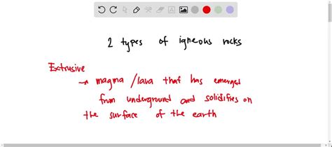 A Geologist Concludes That A Rock Sample