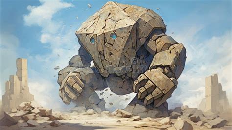 A Golem Is A Folklore Monster
