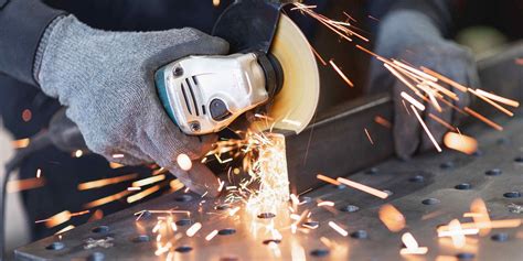 A Grinder Can Catch On Rough Material Edges
