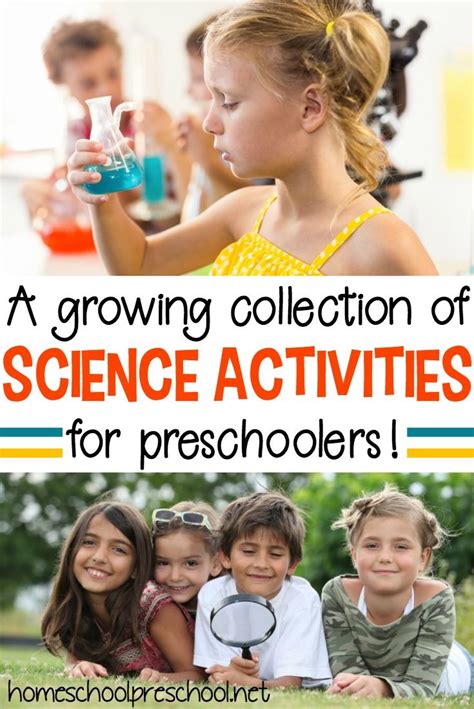 A Growing Collection Of Preschool Science Activities And Science Preschool Activities - Science Preschool Activities