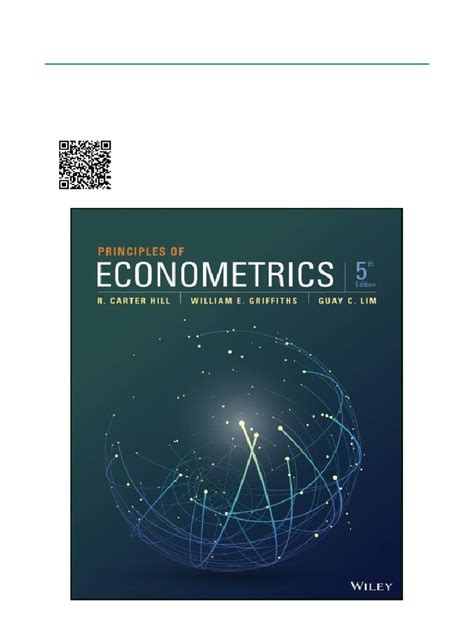 A Guide To Econometrics 5th Edition