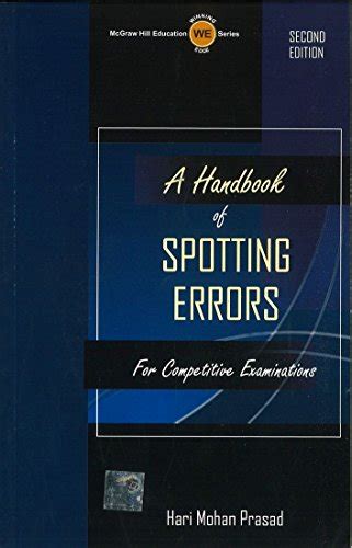 A Handbook Of Spotting Errors For Competitive Examination