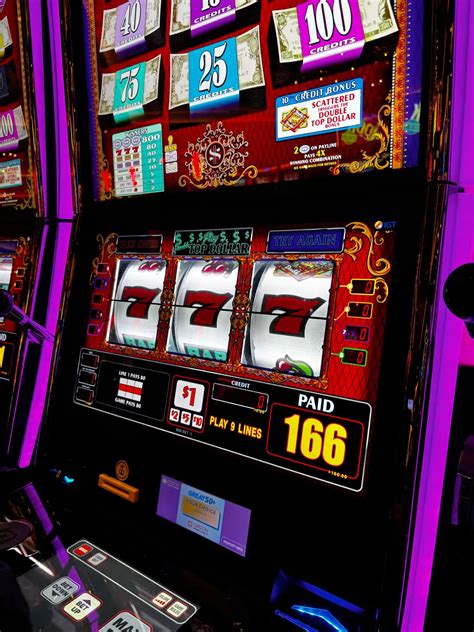 a jackpot at a casino set