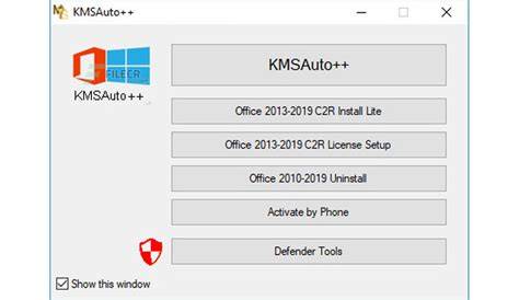 The kmsauto ++   windows free