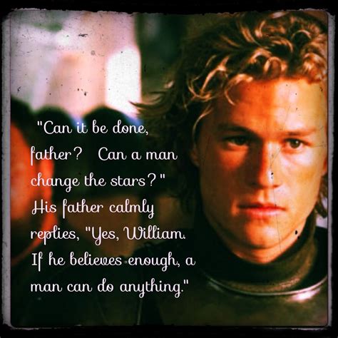 A Knight's Tale Quote About Chasing The Stars