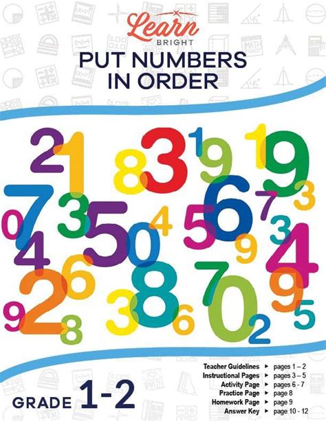 A Ldquo Put The Numbers In Order Rdquo Putting Numbers In Order Worksheet - Putting Numbers In Order Worksheet